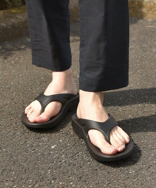 SHIPS / シップス サンダル | OOFOS: OOriginal/ウーオリジナル トング リカバリー サンダル 26SS◆ | 詳細4