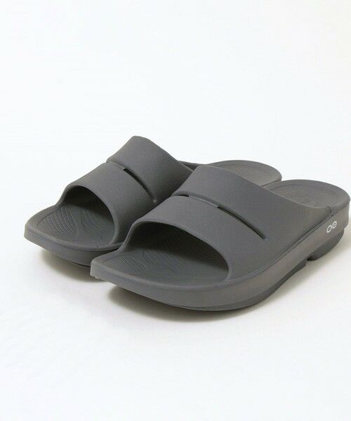 SHIPS / シップス サンダル | OOFOS: OOahh/ウーアー リカバリーサンダル 26SS◆（グレー）