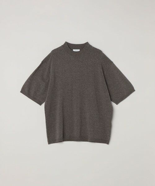 SHIPS / シップス Tシャツ | SHIPS any:〈手洗い可能〉ハイゲージ リネン ミックス サマーニット モックネック Tシャツ 26SS◆ | 詳細15