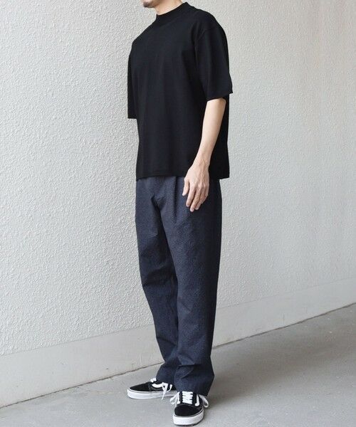 SHIPS / シップス Tシャツ | SHIPS any:〈手洗い可能〉ハイゲージ リネン ミックス サマーニット モックネック Tシャツ 26SS◆ | 詳細14