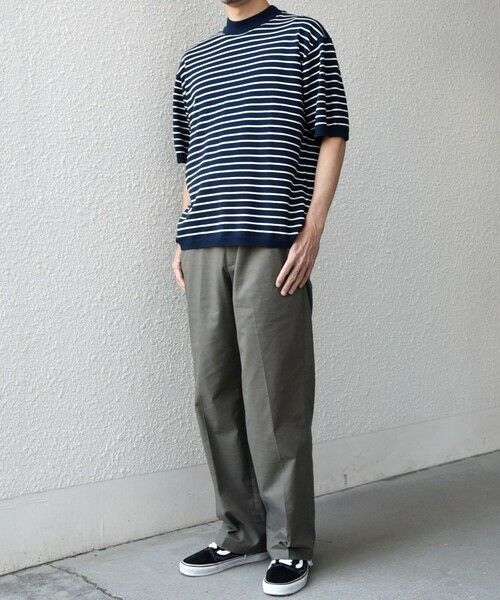 SHIPS / シップス Tシャツ | SHIPS any:〈手洗い可能〉ハイゲージ リネン ミックス サマーニット モックネック Tシャツ 26SS◆ | 詳細18