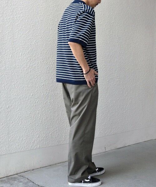 SHIPS / シップス Tシャツ | SHIPS any:〈手洗い可能〉ハイゲージ リネン ミックス サマーニット モックネック Tシャツ 26SS◆ | 詳細19