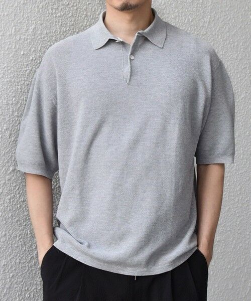 SHIPS / シップス ポロシャツ | SHIPS any:〈手洗い可能〉TEXBRID(R) ドライタッチ サマー ニット ポロシャツ◆ | 詳細3