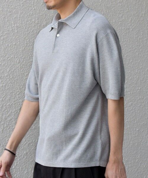 SHIPS / シップス ポロシャツ | SHIPS any:〈手洗い可能〉TEXBRID(R) ドライタッチ サマー ニット ポロシャツ◆ | 詳細4