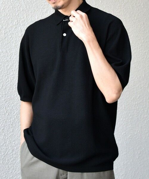 SHIPS / シップス ポロシャツ | SHIPS any:〈手洗い可能〉TEXBRID(R) ドライタッチ サマー ニット ポロシャツ◆ | 詳細8