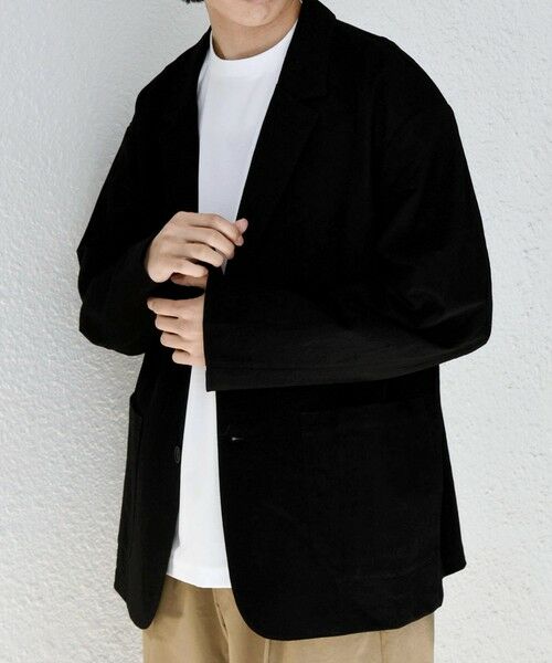 SHIPS / シップス テーラードジャケット | SHIPS any:〈接触冷感/ストレッチ〉360° THE CIRCLE STRETCH リネン ミックス リラックス ジャケット(セットアップ対応)◆ | 詳細3