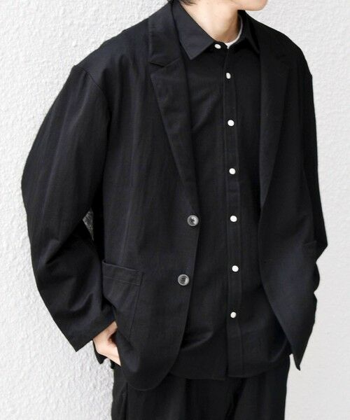 SHIPS / シップス テーラードジャケット | SHIPS any:〈接触冷感/ストレッチ〉360° THE CIRCLE STRETCH リネン ミックス リラックス ジャケット(セットアップ対応)◇ | 詳細9
