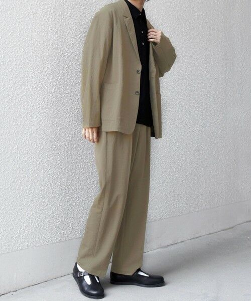 SHIPS / シップス テーラードジャケット | SHIPS any:〈接触冷感/ストレッチ〉360° THE CIRCLE STRETCH リネン ミックス リラックス ジャケット(セットアップ対応)◆ | 詳細9