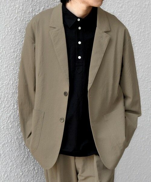 SHIPS / シップス テーラードジャケット | SHIPS any:〈接触冷感/ストレッチ〉360° THE CIRCLE STRETCH リネン ミックス リラックス ジャケット(セットアップ対応)◆ | 詳細10