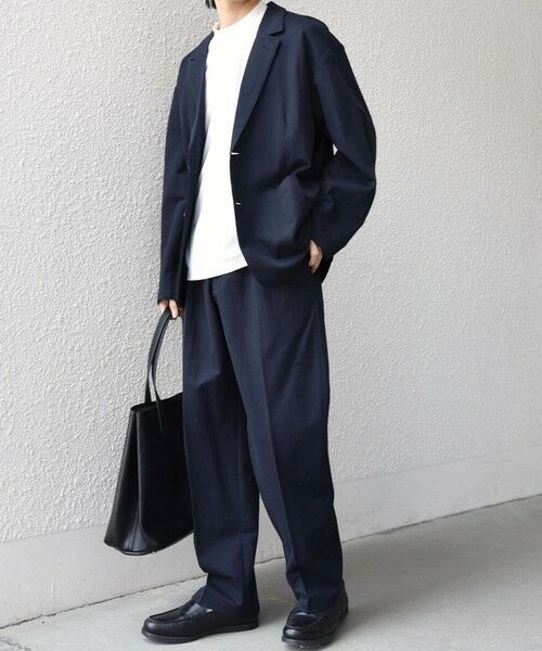 SHIPS / シップス テーラードジャケット | SHIPS any:〈接触冷感/ストレッチ〉360° THE CIRCLE STRETCH リネン ミックス リラックス ジャケット(セットアップ対応)◆ | 詳細16