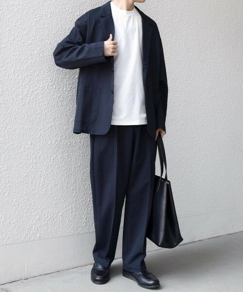 SHIPS / シップス テーラードジャケット | SHIPS any:〈接触冷感/ストレッチ〉360° THE CIRCLE STRETCH リネン ミックス リラックス ジャケット(セットアップ対応)◆ | 詳細17