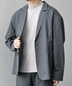 SHIPS / シップス テーラードジャケット | 【WEB限定】SHIPS any: ハイブリッドリネン リラックス テーラード ジャケット (セットアップ対応)26SS◆