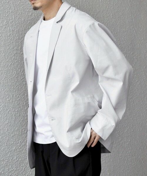 SHIPS / シップス テーラードジャケット | 【WEB限定】SHIPS any: ハイブリッドリネン リラックス テーラード ジャケット (セットアップ対応)26SS◆ | 詳細4