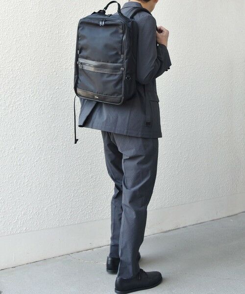 SHIPS / シップス リュック・バックパック | SHIPS any:〈軽量〉ビジネス コンビ スクエア バックパック◆ | 詳細1