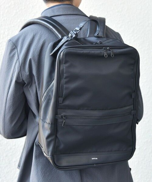 SHIPS / シップス リュック・バックパック | SHIPS any:〈軽量〉ビジネス コンビ スクエア バックパック◆ | 詳細3