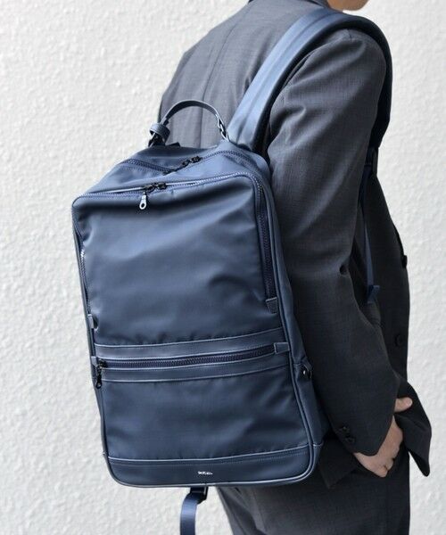 SHIPS / シップス リュック・バックパック | SHIPS any:〈軽量〉ビジネス コンビ スクエア バックパック◆ | 詳細11