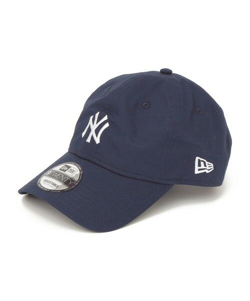 SHIPS / シップス キャップ | NEW ERA: 9TWENTY MLB タイプライター ロゴ キャップ（ネイビー）