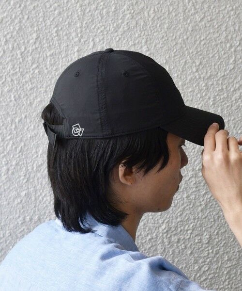 SHIPS / シップス キャップ | SHIPS any:〈吸水速乾/消臭/UVカット等〉ベースボール キャップ◆（ブラック）