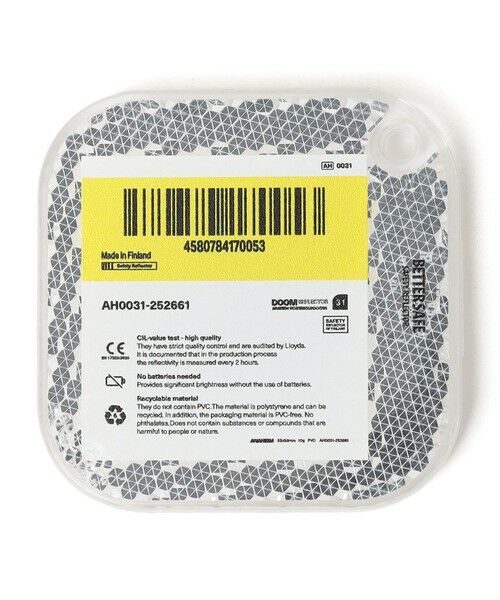 SHIPS / シップス チャーム | ANAheim: バーコード ドゥーム リフレクター（シルバー）