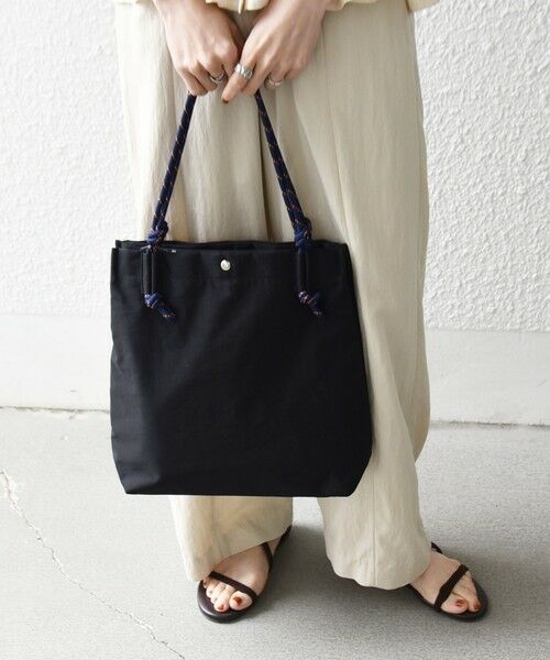 SHIPS / シップス トートバッグ | 《予約》SHIPS any: A4 ロープハンドル パーテーション トート | 詳細3