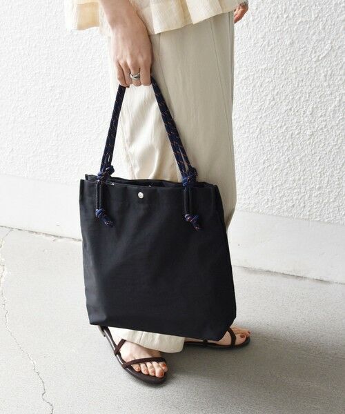 SHIPS / シップス トートバッグ | 《予約》SHIPS any: A4 ロープハンドル パーテーション トート | 詳細4