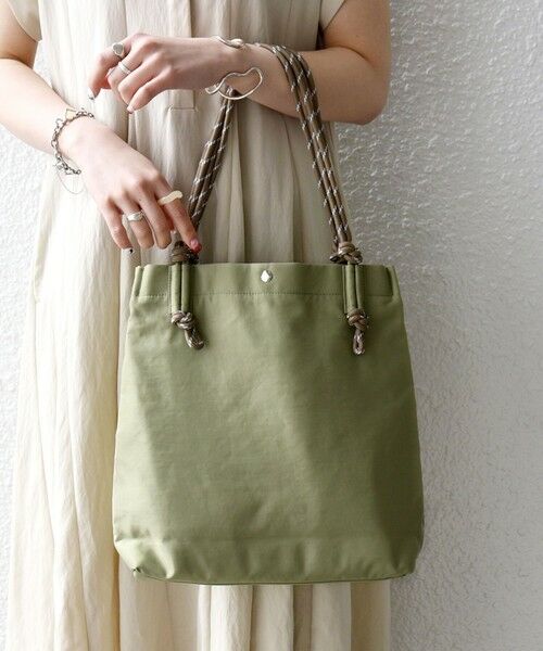 SHIPS / シップス トートバッグ | 《予約》SHIPS any: A4 ロープハンドル パーテーション トート | 詳細12