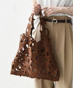 SHIPS / シップス トートバッグ | 《予約》SHIPS any: A4 カットワーク レース トート