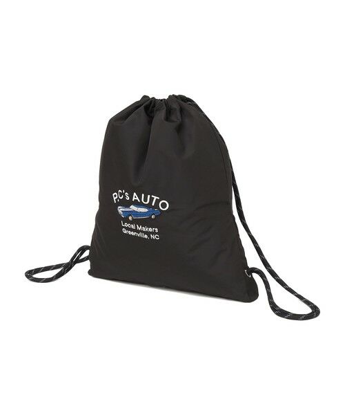 SHIPS / シップス リュック・バックパック | PARROTT CANVAS: ナップザック（ブラック）