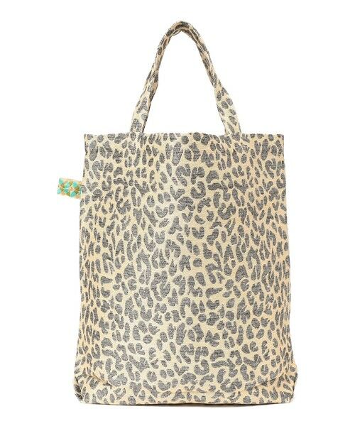 SHIPS / シップス トートバッグ | BINDU: A4 レオパード ジャカード トート バッグ | 詳細7