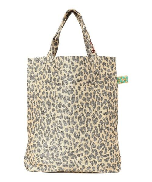 SHIPS / シップス トートバッグ | BINDU: A4 レオパード ジャカード トート バッグ | 詳細5