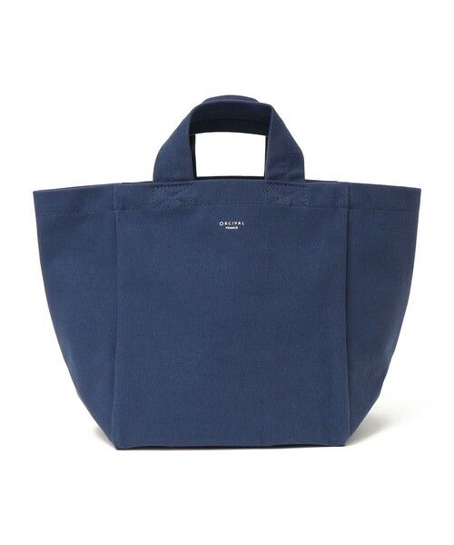 SHIPS / シップス トートバッグ | ORCIVAL: A4 トート バッグ（ネイビー）