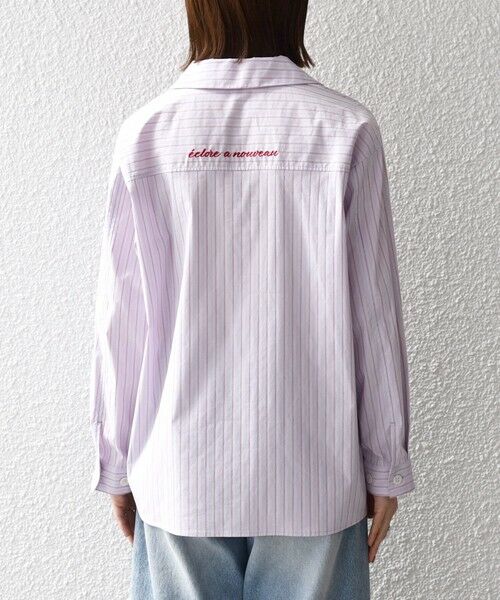 SHIPS / シップス シャツ・ブラウス | 《予約》SHIPS any:〈洗濯機可能〉マルチストライプ パジャマ シャツ | 詳細25