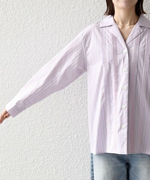 SHIPS / シップス シャツ・ブラウス | 《予約》SHIPS any:〈洗濯機可能〉マルチストライプ パジャマ シャツ | 詳細26