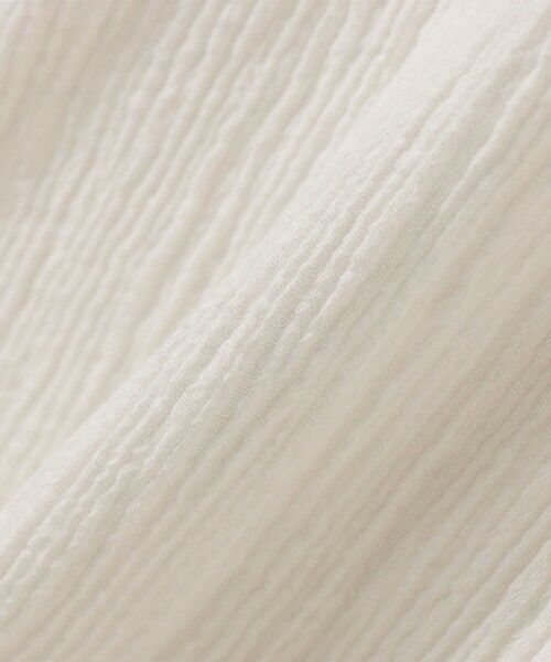 SHIPS / シップス シャツ・ブラウス | 《予約》SHIPS any:〈洗濯機可能〉楊柳 シアー バンド カラー フレア シャツ | 詳細12