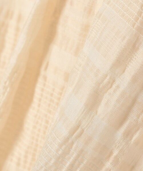 SHIPS / シップス シャツ・ブラウス | 《予約》SHIPS any:〈手洗い可能〉シアー チェック レギュラーカラー ペプラム シャツ | 詳細18