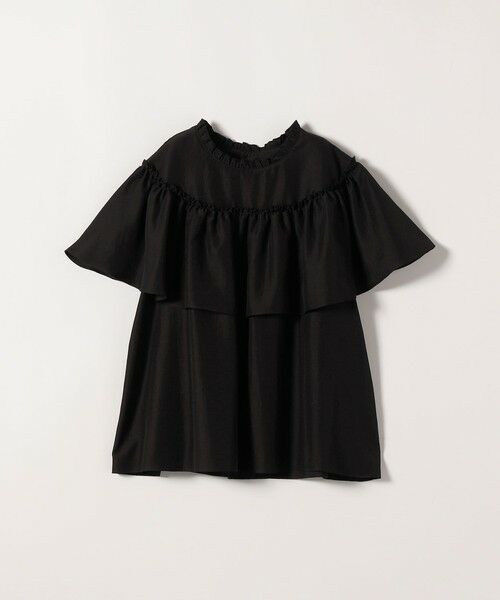 SHIPS / シップス シャツ・ブラウス | 《予約》SHIPS any:〈洗濯機可能〉グロッシー ラッフル フリル ギャザー ブラウス | 詳細10