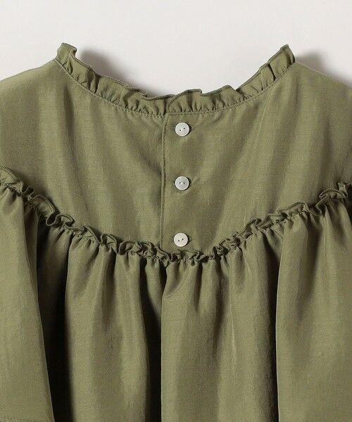 SHIPS / シップス シャツ・ブラウス | 《予約》SHIPS any:〈洗濯機可能〉グロッシー ラッフル フリル ギャザー ブラウス | 詳細29