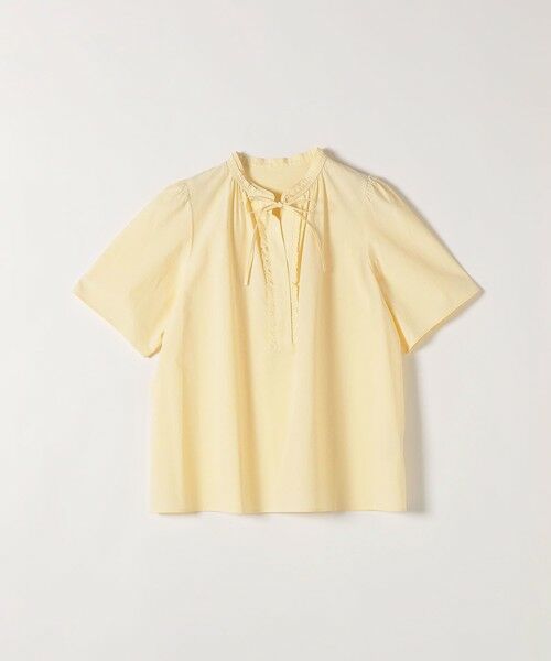 SHIPS / シップス シャツ・ブラウス | 《予約》SHIPS any:〈洗濯機可能〉タイプライター フリル スキッパー パフ ブラウス | 詳細20