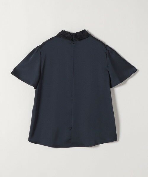 SHIPS / シップス シャツ・ブラウス | 《予約》SHIPS any:〈洗濯機可能〉サテン レースカラー ブラウス 26SS | 詳細29