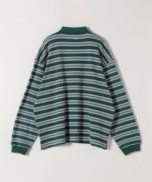 SHIPS / シップス ポロシャツ | PARROTT CANVAS:〈洗濯機可能〉マルチ ボーダー ロングスリーブ ポロ シャツ | 詳細2