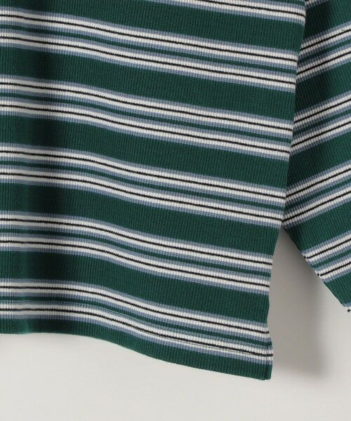 SHIPS / シップス ポロシャツ | PARROTT CANVAS:〈洗濯機可能〉マルチ ボーダー ロングスリーブ ポロ シャツ | 詳細5