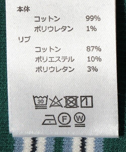 SHIPS / シップス ポロシャツ | PARROTT CANVAS:〈洗濯機可能〉マルチ ボーダー ロングスリーブ ポロ シャツ | 詳細7