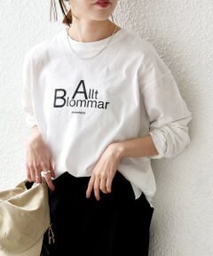 SHIPS / シップス Tシャツ | 《予約》【SHIPS any別注】MONMIMI:〈洗濯機可能〉ロゴ プリント ロンTEE 26SS