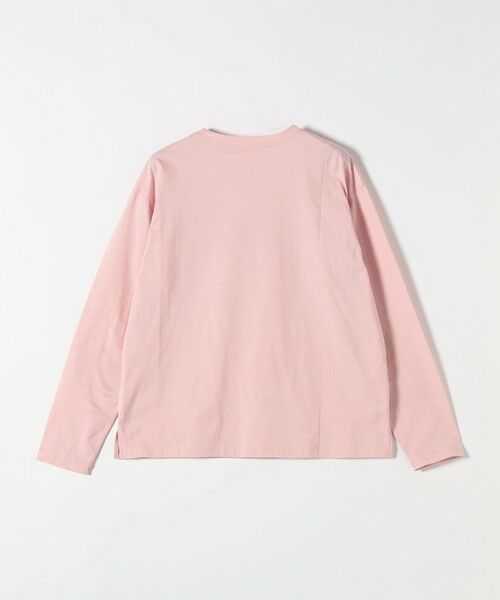 SHIPS / シップス Tシャツ | 【SHIPS any別注】monmimi:〈洗濯機可能〉ロゴ プリント ロンTEE 26SS | 詳細21