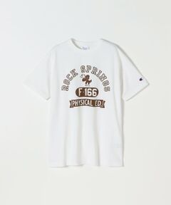 SHIPS / シップス Tシャツ | Champion:〈洗濯機可能〉グラフィック ロゴ ショート スリーブ TEE