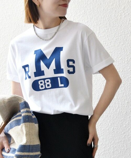 SHIPS / シップス Tシャツ | Champion:〈洗濯機可能〉グラフィック ロゴ ショート スリーブ TEE | 詳細3