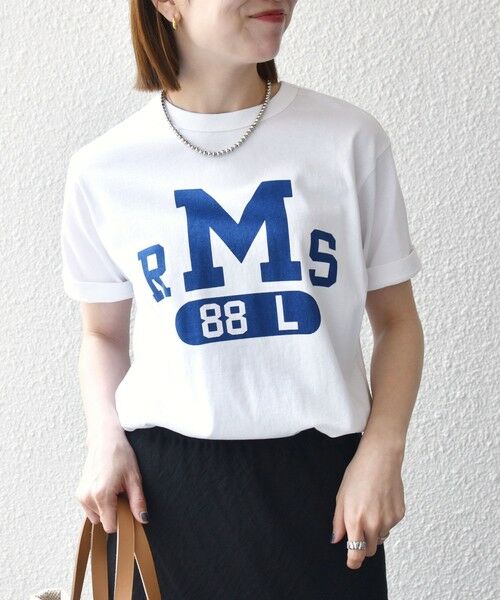 SHIPS / シップス Tシャツ | Champion:〈洗濯機可能〉グラフィック ロゴ ショート スリーブ TEE | 詳細7