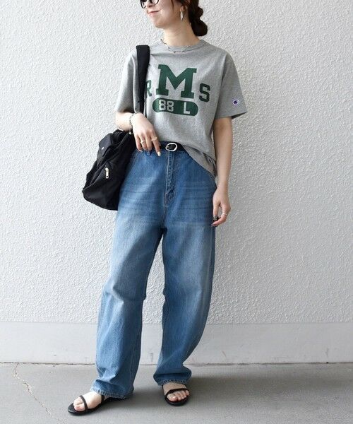 SHIPS / シップス Tシャツ | Champion:〈洗濯機可能〉グラフィック ロゴ ショート スリーブ TEE | 詳細4