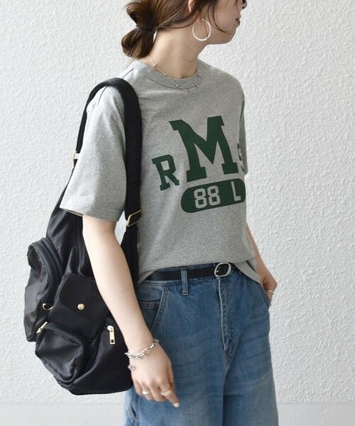 SHIPS / シップス Tシャツ | Champion:〈洗濯機可能〉グラフィック ロゴ ショート スリーブ TEE | 詳細7