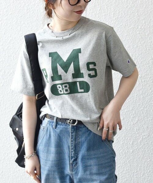 SHIPS / シップス Tシャツ | Champion:〈洗濯機可能〉グラフィック ロゴ ショート スリーブ TEE | 詳細9